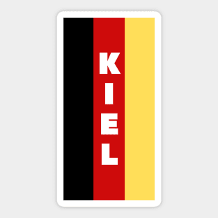 Kiel City in German Flag Vertical Sticker